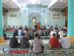 Kapolres Sibolga Laksanakan Jumat Curhat Di Masjid Al-Ihsan Ketapang Sibolga