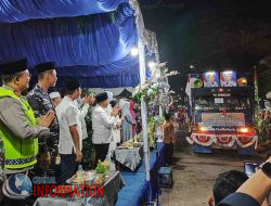 Pastikan Malam Takbiran Aman, Kapolres Sibolga Pimpin Pengamanan Pawai Takbiran