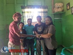 Perguruan Monsak Simataraja Hatoruson Tapanuli Tengah Peduli Dengan Jurnalis yang sedang berduka