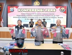 Satgas Gakkum Ops Ketupat LK 2025 Polda Riau, Tangkap Pelaku Pembobol Rumah 29 TKP, Spesialis Rumah Kosong dan Kos-Kosan Ditinggal Mudik.