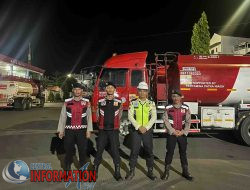 Personil Satuan Samapta Polres Sibolga Laksanakan Pengamanan Objek Vital Pertamina