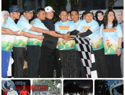 Danrem 031/WB Turut Hadiri Kegiatan  Pencegahan Karhutla Funrun 5K 2025 Di Pekanbaru.