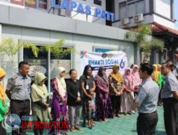 Bukan Sekadar  peringatan, HBP Ke-61 Lapas Pati Bawa Harapan Untuk Keluarga WBP Lewat Bansos,