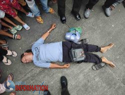 Warga Jambi Meninggal Mendadak Di Pasar Terminal Nauli Sibolga, Tim Medis Dan Polres Sibolga Bawa Korban Ke RSU. Sibolga