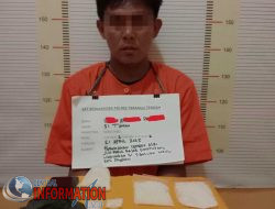 Polres Tapteng Tangkap Pengedar Narkotika Jenis Sabu dan Ekstasi di Sibuluan Nauli