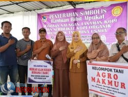 PEMKOT KOTA PAGAR ALAM BAGIKAN BIBIT  NAUNGAN KOPI