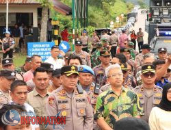 Polres Siak Berhasil Amankan Aksi Unjuk Rasa Masyarakat dan Buruh Subkon PT. PHR Minas Secara Humanis dan Kondusif