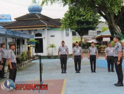 Lapas Kelas IIA Pekanbaru Gelar Apel Pagi Tekankan Integritas Dan Bekerja Sesuai Dengan SOP.
