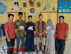 Pemdes Bumi Ayu Berikan Bantuan Kepada Tahfidz Qur’an Berprestasi