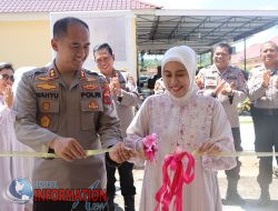 Kapolres Tapteng Resmikan Renovasi Kantor Bhayangkari Cabang Tapteng