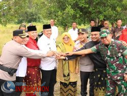 Kapolres Siak Dampingi Kapolda Riau Tanam Pohon di Bumi Perkemahan Pramuka Tengku Buang Asmara