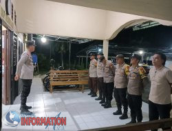 Polsek Sungai Apit Gelar Patroli Antisipasi Premanisme dan Pengamanan Perayaan Waisak