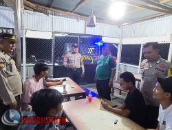 Polsek Tualang Tingkatkan Patroli Malam Demi Kamtibmas Kondusif