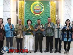 Panitia Penyelenggara Trisuci Waisak Lakukan Audiensi Kepada Danrem 031/WB