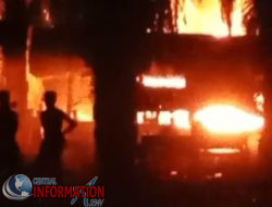 Lagi-Lagi Terbakar! Diduga Ilegal Refinery Meledak di Cawang, Keluang