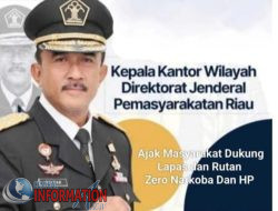Kakanwil Ditjen Pas Riau Lakukan Pemindahan 100 Napi Riau ke Nusakambangan Cilacap
