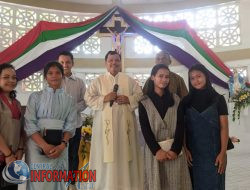 Perguruan Monsak Simataraja Hatorusan Beri Bantuan Dana Pembangunan Gereja Katolik