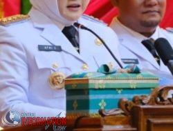 Pelantikan Bupati Afni.z Wakil Bupati pak Syamsurizal Telah Di Lantik Gubernur Riau