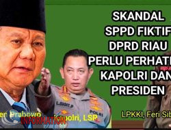 LPKKI: Kapolri Diminta Atensi Kasus Mega Korupsi Yang Ditangani Polda Riau