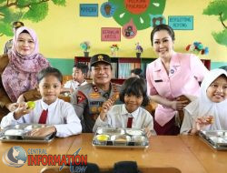 Program Makan Bergizi Gratis Polda Riau Sasar Sembilan Sekolah