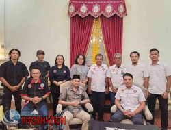 Perguruan Monsak Simataraja Hatorusan (PMSH) Silaturahmi dengan Sultan Deli ke-14,