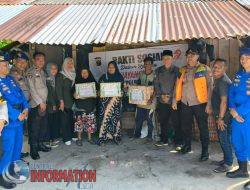 POLRES SIAK GELAR BAKTI KESEHATAN DAN PEMBAGIAN SEMBAKO UNTUK MASYARAKAT PESISIR