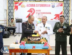 Syukuran Hari Bhayangkara, Kapolres Tapteng : “Semoga Polri Semakin di Cintai Masyarakat