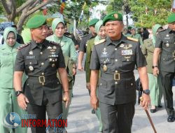 Sertijab kodim 0321/Rohil Serta Pengarahan Danrem 031/Wira Bima