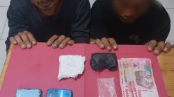 SATNARKOBA POLRES SIAK UNGKAP KASUS PEREDARAN SHABU DI BUNGARAYA, DUA PELAKU DIBEKUK