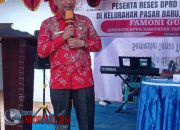 Ratusan warga masyarakat menghadiri acara reses Anggota Dewan Perwakilan Rakyat (DPRD) Kabupaten Tapanuli