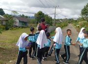 Polres Pagaralam Ajak Pelajar melalui pembinaan Jadi Generasi Berakhlak Lewat Himbauan Humanis