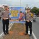Polres Siak Pasang 18 Spanduk Himbauan Keselamatan Lalu Lintas dalam Rangka Operasi Zebra LK 2025