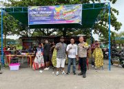 Polsek Tualang Pantau Open Donasi Bencana Sumatera, Warga Ramai-Ramai Cukur Rambut Bayar Seikhlasnya