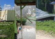 Angin Kencang Terjang Desa Geringging Baru, Fasilitas Umum Rusak hingga Rumah Tertimpa Pohon