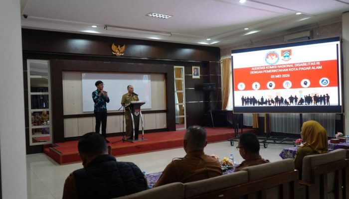 Wujudkan Kota Inklusif, Pemkot Pagar Alam Perkuat Sinergi Bersama Komnas Disabilitas RI